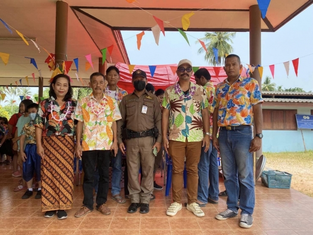 โครงการ'สงกรานต์สราญใจ ประเพณีไทยร่วมแบ่งปัน' ณ โรงเรียนบ้านทอนหญ้าปล้อง